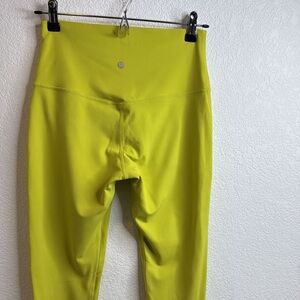 Lululemon Yellow Align Legging size 8